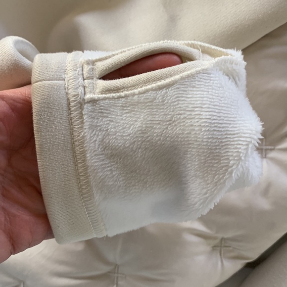 White Down The North Face jacket with Hood - Picture 12 of 13